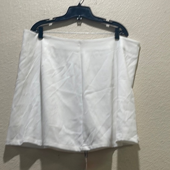 Cider Curve & Plus High Waist Zip Up Slit Mini Skirt 2XL - Picture 4 of 9